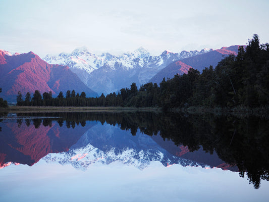 ‘The Magic of Lake Matheson’ Nature's reflections inspire earrings collection.