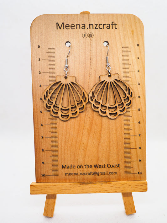 Crafted Wooden Earrings